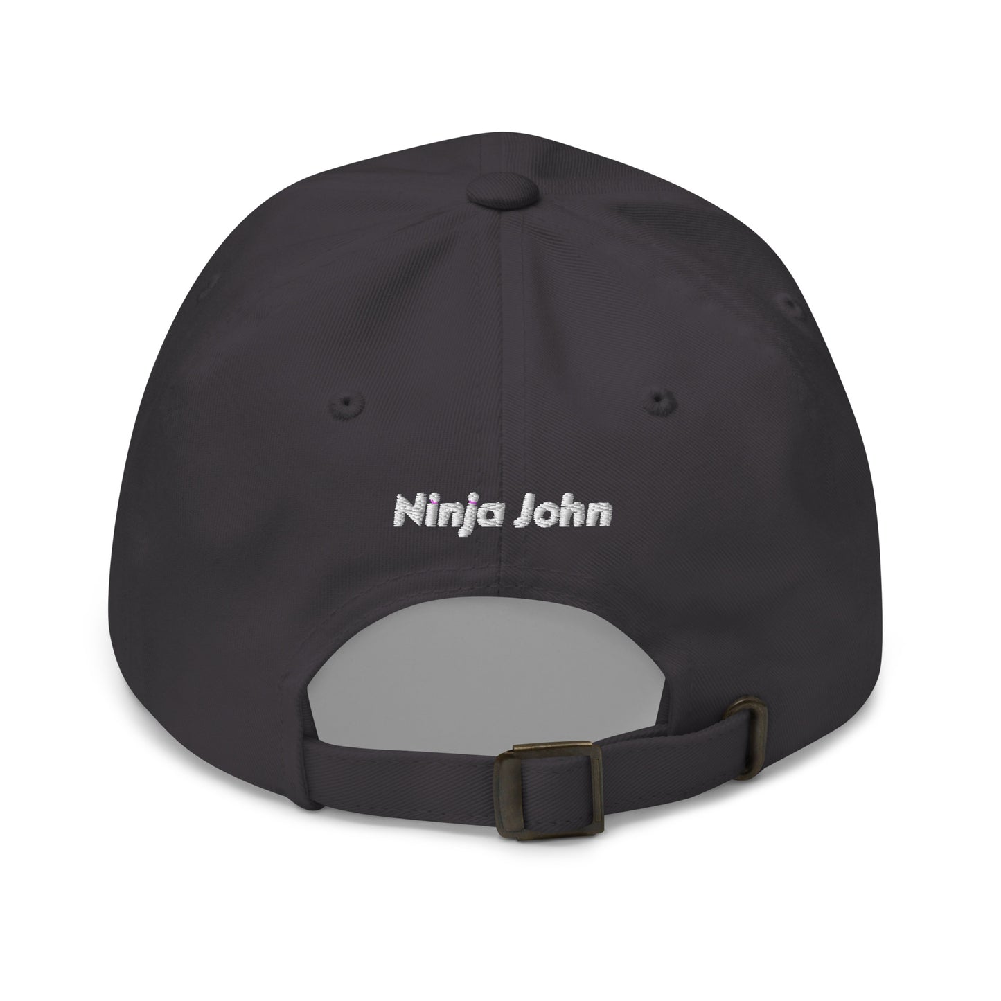 "John" in Japanese Kanji, Dad Hat (Dark color, Left to right writing)