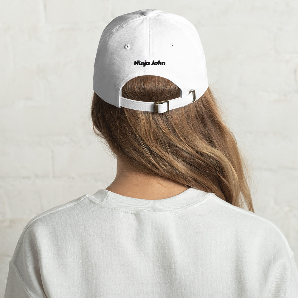 "Joshua" in Japanese Kanji, Dad Hat (Light color, Left to right writing)