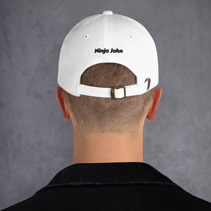 "Joshua" in Japanese Kanji, Dad Hat (Light color, Left to right writing)