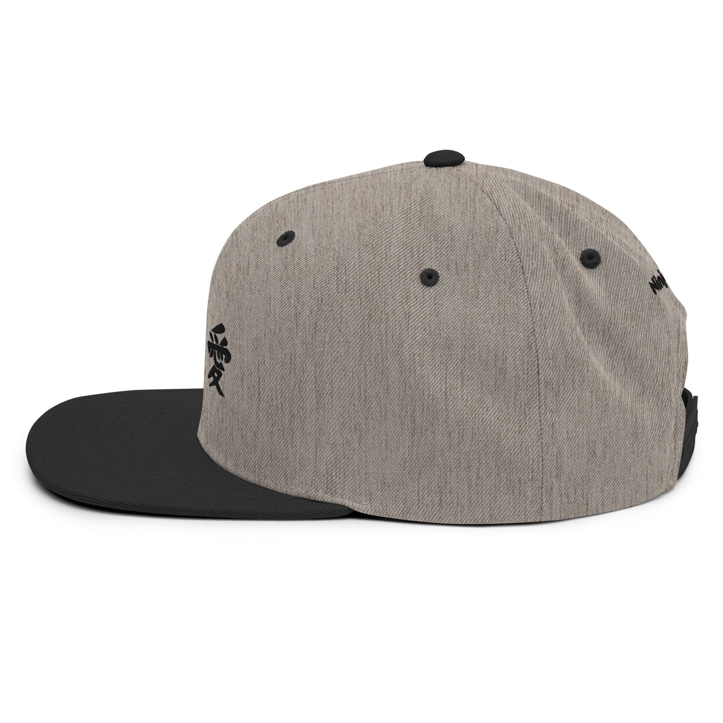 "Joshua" in Japanese Kanji, Snapback Hat (Light color, Left to right writing)