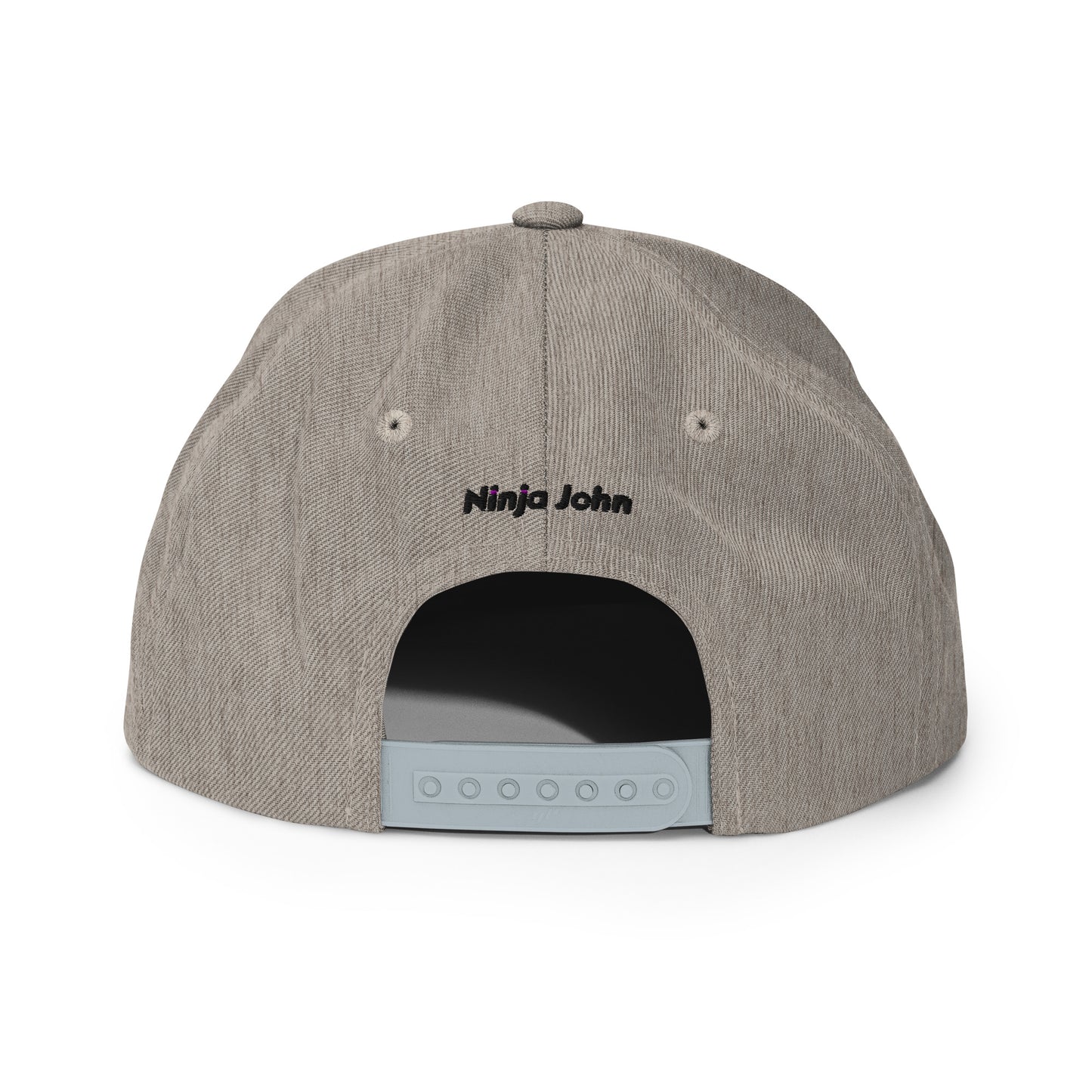 "John" in Japanese Kanji, Snapback Hat (Light color, Left to right writing)