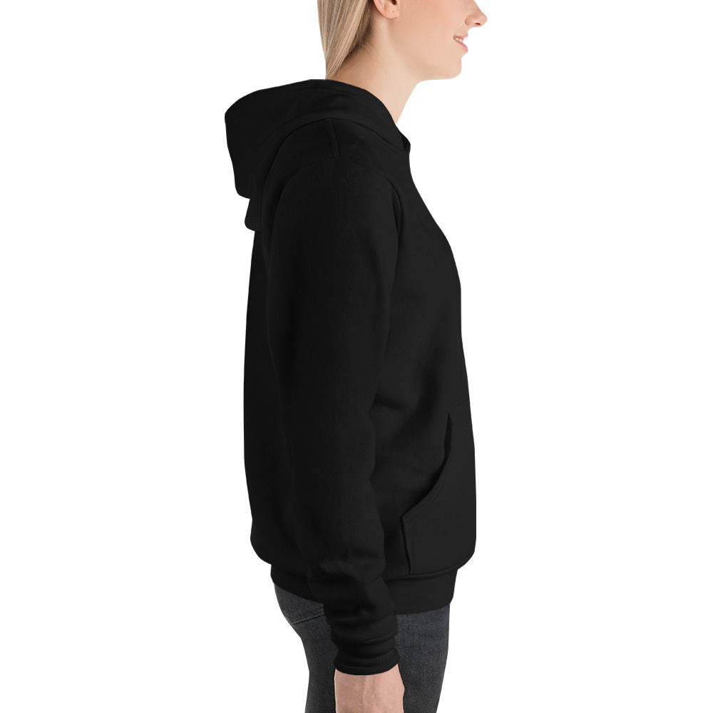 "John" in Japanese Kanji, Unisex Hoodie (Dark color, Left to right writing)